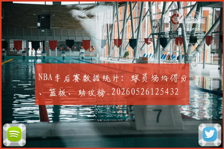 NBA季后赛数据统计:球员场均得分、篮板、助攻榜_20260526125432